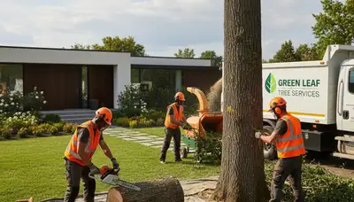 Professional landscaping and tree removal in Cincinnati, OH by Chop Chop Tree experts