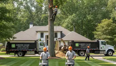 Professional lawn care and tree removal services in Cincinnati, OH for healthy, well‑maintained yards