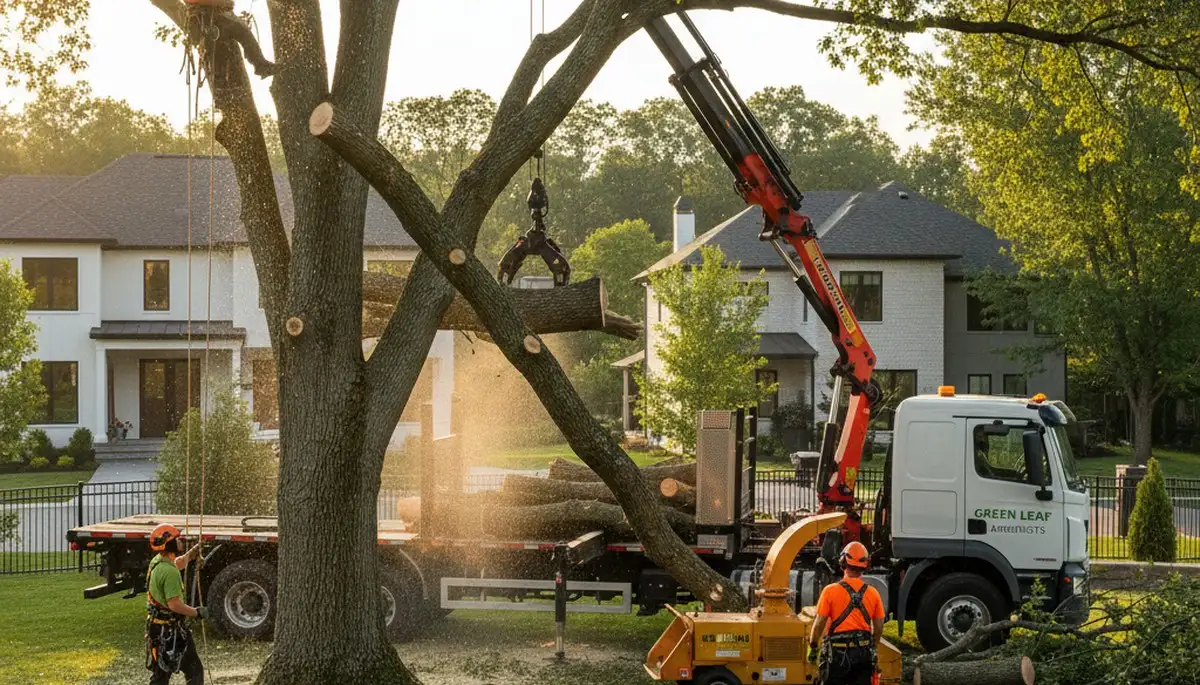 Professional tree removal service in Cincinnati, OH ensuring safe and expert tree care