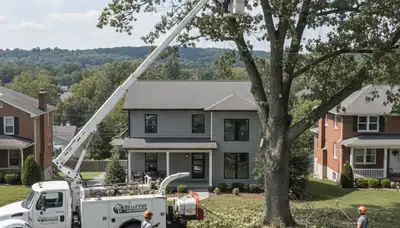 Professional tree removal service in Cincinnati OH by certified arborists