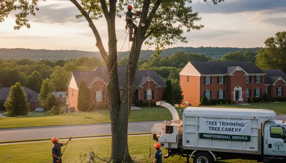 Professional tree removal service in Cincinnati OH by certified arborists