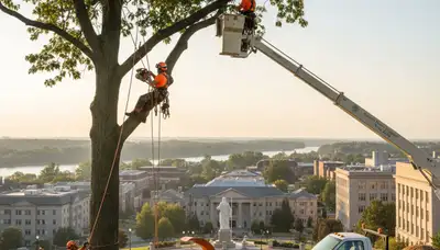 Professional tree removal service in Cincinnati OH by certified arborists at Tree Services Cincinnati